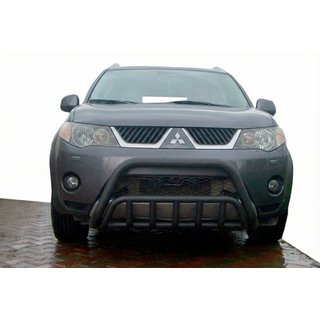 Kængurubøjle WT002 Black (rustfrit stål) Mitsubishi Outlander 2006–2012 foto 2