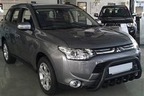 Mitsubishi Outlander 2012–2021 Kængurubøjle WT002 Black (rustfrit stål) foto 2