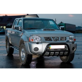 Kængurubøjle WT002 Black (rostfrit stål) Nissan NP300 1999–2015 foto 3