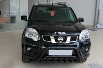 Nissan X-trail T31 2007–2014 Frontbøjle WT002 Black (rustfrit stål) foto 4