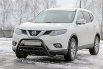 Nissan X-trail T32/Rogue 2014–2021 Kængurubøjle WT002 Black (rostfrit stål) foto 3