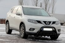 Nissan X-trail T32/Rogue 2014–2021 Kængurubøjle WT002 Black (rostfrit stål) foto 2