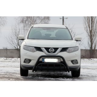 Kængurubøjle WT002 Black (rostfrit stål) Nissan X-trail T32/Rogue 2014–2021 foto 1