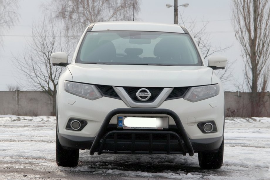 Nissan X-trail T32/Rogue 2014–2021 Kængurubøjle WT002 Black (rostfrit stål) Image