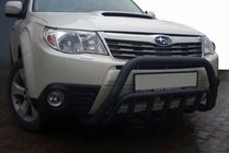 Subaru Forester 2008–2013 Kængurubøjle WT002 Black (rustfrit stål) foto 1