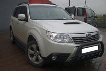 Subaru Forester 2008–2013 Kængurubøjle WT002 Black (rustfrit stål) foto 2