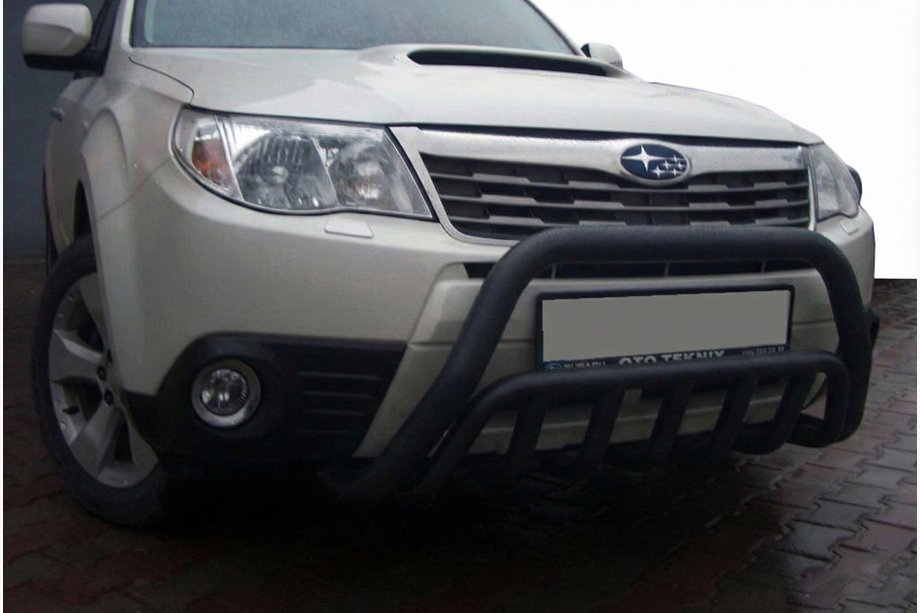 Subaru Forester 2008–2013 Kængurubøjle WT002 Black (rustfrit stål) Image