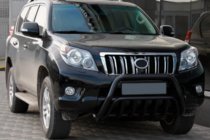 Toyota Land Cruiser Prado 150 2009–2023 Kængurubøjle WT002 Black (rostfrit stål) foto 4