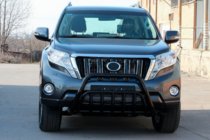 Toyota Land Cruiser Prado 150 2009–2023 Kængurubøjle WT002 Black (rostfrit stål) foto 5