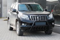 Toyota Land Cruiser Prado 150 2009–2023 Kængurubøjle WT002 Black (rostfrit stål) foto 1