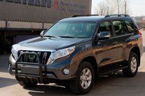 Toyota Land Cruiser Prado 150 2009–2023 Kængurubøjle QT007 Black (rustfrit stål) foto 2