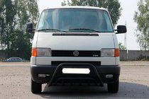 Volkswagen T4 Transporter 1990–2003 Frontbøjle WT002 60 mm Black (rustfrit stål) foto 3