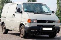 Volkswagen T4 Transporter 1990–2003 Frontbøjle WT002 60 mm Black (rustfrit stål) foto 2