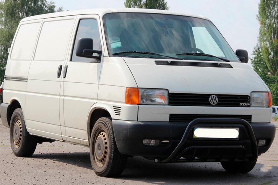 Volkswagen T4 Caravelle/Multivan 1990–2003 Kængurubøjle WT002 Black (rostfrit stål) Image