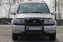 Suzuki Vitara 1998–2006 Kængurubøjle QT007 Black (rustfrit stål) foto 3
