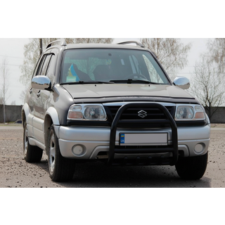 Kængurubøjle QT007 Black (rustfrit stål) Suzuki Vitara 1998–2006 foto 2