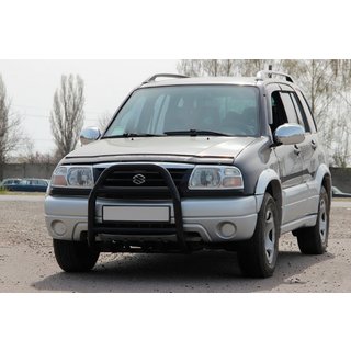 Kængurubøjle QT007 Black (rustfrit stål) Suzuki Vitara 1998–2006 foto 1