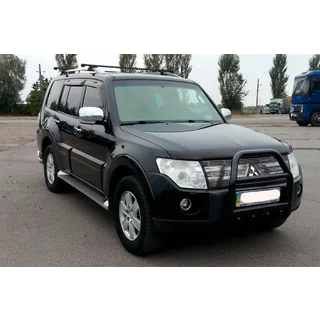 Bullbar QT007 Black (rustfrit stål) foto 1
