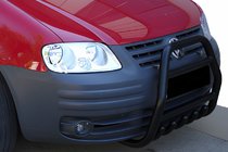 Volkswagen Caddy 2004–2010 Kængurubøjle QT007 Black (rustfrit stål) foto 1