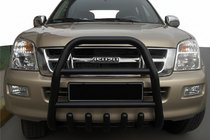 Isuzu D-Max 2011–2019 Frontbøjle QT007 Black (rustfrit stål) foto 1