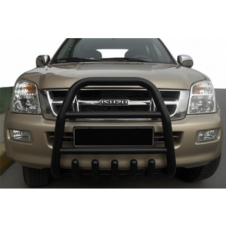 Frontbøjle QT007 Black (rustfrit stål) Isuzu D-Max 2011–2019