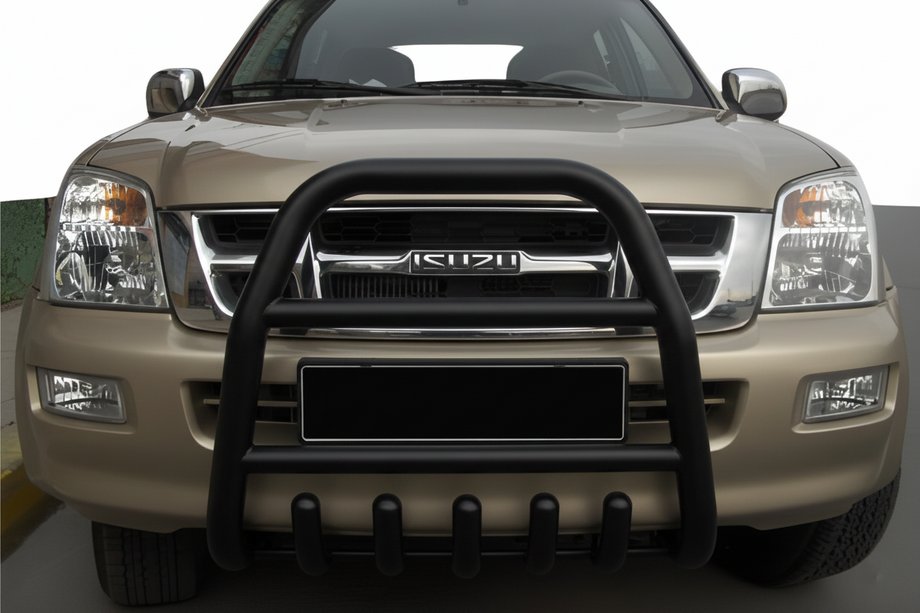 Isuzu D-Max 2011–2019 Frontbøjle QT007 Black (rustfrit stål) Image
