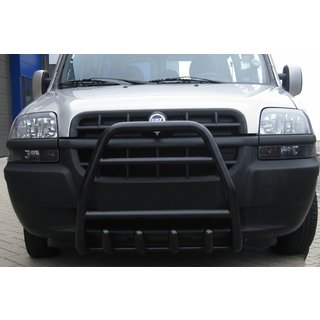 Frontbøjle QT007 Black (rustfrit stål)