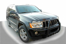 Jeep Grand Cherokee WK 2004–2010 Kængurubøjle QT007 Black foto 1