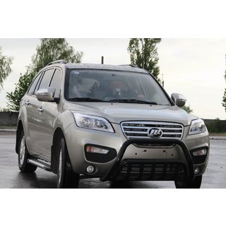 Kængurubøjle WT002 Black (rostfrit stål) Lifan X60 2011– foto 1