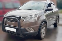 SsangYong Korando 2010–2019 Frontbøjle F1-40 Black (rustfrit stål) foto 3