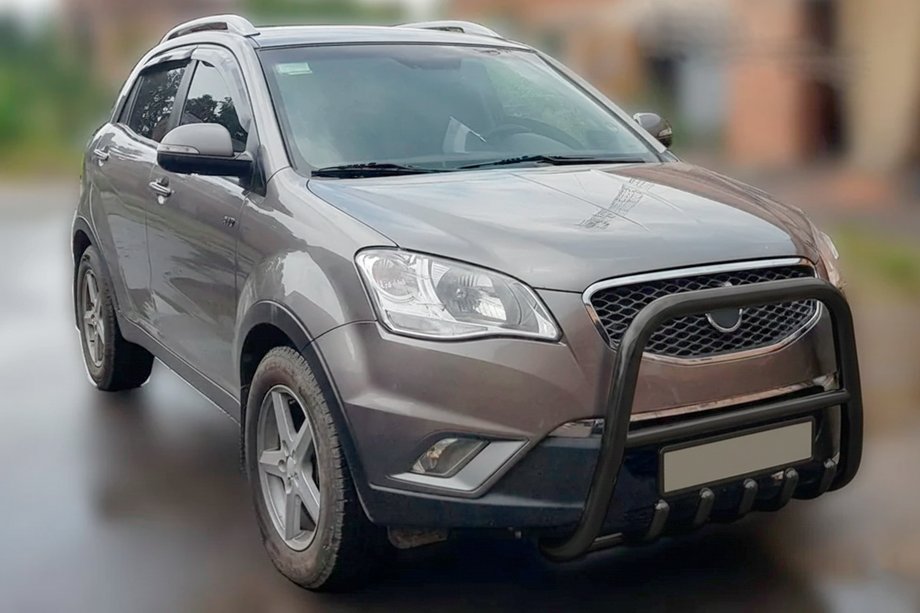 SsangYong Korando 2010–2019 Frontbøjle F1-40 Black (rustfrit stål) Image