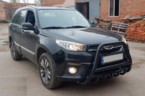 Chery Tiggo 3 2005– Bullbar WT009 Black (rustfrit stål) foto 2