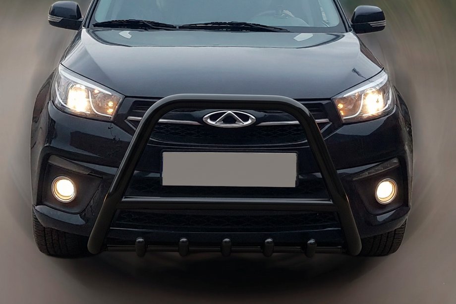 Chery Tiggo 3 2005– Bullbar WT009 Black (rustfrit stål) Image