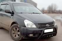 Kia Carnival 2002–2013 Frontbøjle WT002 Black (2006-2013, rustfrit stål) foto 2