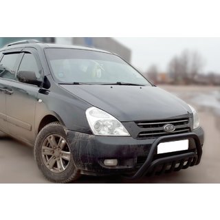 Frontbøjle WT002 Black (2006-2013, rustfrit stål) Kia Carnival 2002–2013 foto 2