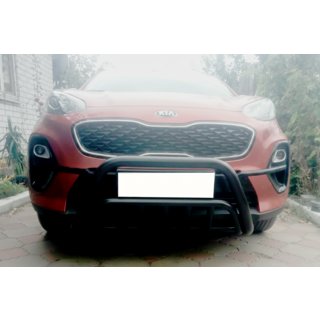 Frontbøjle WT002 Black (rustfrit stål) Kia Sportage 2015–2021
