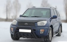 Toyota Rav 4 2001–2005 Frontbøjle WT002 Black (rustfrit stål) foto 2