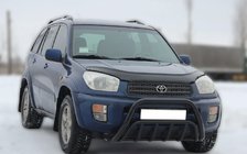 Toyota Rav 4 2001–2005 Frontbøjle WT002 Black (rustfrit stål) foto 3