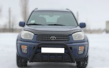 Toyota Rav 4 2001–2005 Frontbøjle WT002 Black (rustfrit stål) foto 1