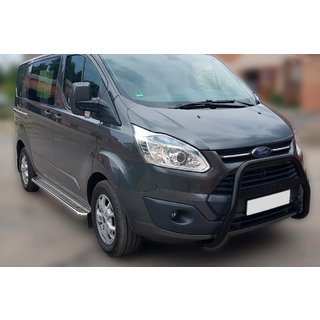 Kængurubøjle WT006 F1-55 Black (rustfrit stål) Ford Custom 2013–2022
