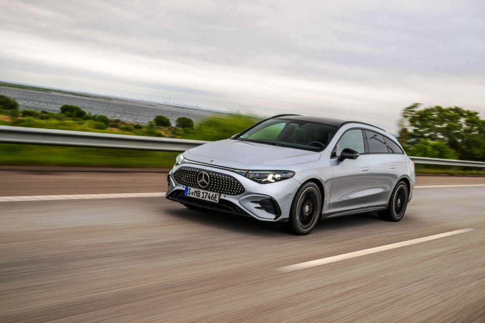 Test af Mercedes-Benz CLA Shooting Brake 2026: Elektrisk stationcar i coupé-stil
