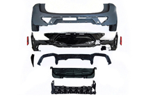 BMW X4 G02 2018– Bagkofanger med M-Sport diffuser (2022-2024) foto 1