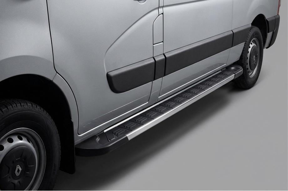 Opel Movano 2010–2021 RedLine V1 sidetrin (2 stk., aluminium) Kort akselafstand Image