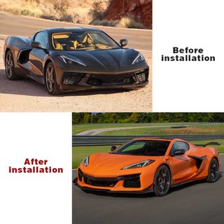Z06 bodykit-sæt Chevrolet Corvette C8 2019– foto 1