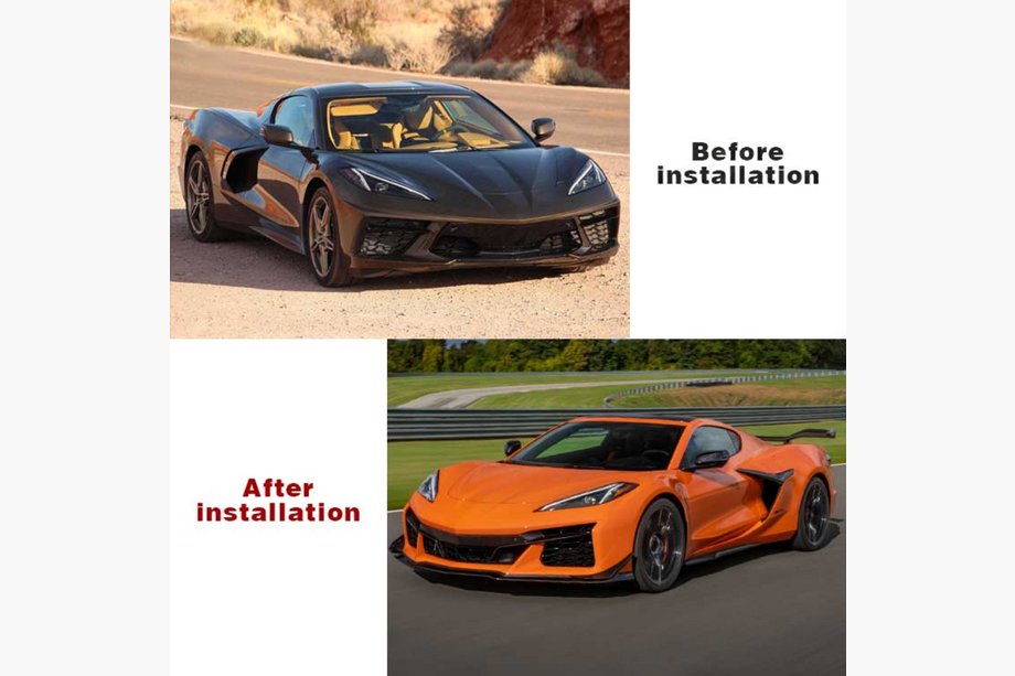 Chevrolet Corvette C8 2019– Z06 bodykit-sæt Image
