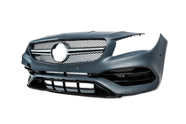 Mercedes CLA C117 2013–2019 Forreste kofanger komplet (CLA45 AMG-stil) foto 2