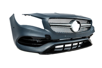Mercedes CLA C117 2013–2019 Forreste kofanger komplet (CLA45 AMG-stil) foto 3