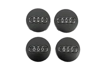 Audi Navkapsler til fælge 60/58 mm grafit ad5957g (4 stk) foto 1