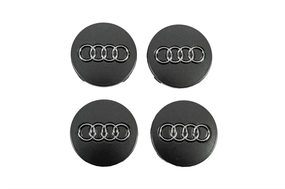 Audi Navkapsler til fælge 60/58 mm grafit ad5957g (4 stk) Image