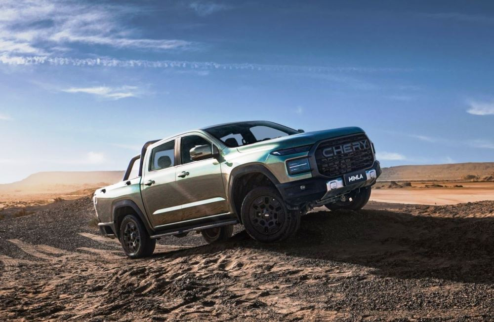Test af Chery Himla 2025 pickup med stigeramme: Specifikationer, udstyr, fotos